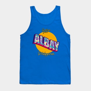 Greetings from Albay Philippines! Tank Top